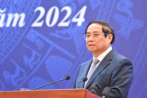 Thủ tướng Phạm Minh Chính phát biểu tại hội nghị.