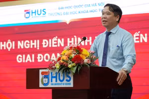 GS.TS.Lê Thanh Sơn - Hiệu trưởng Trường ĐH Khoa học Tự nhiên (ĐH Quốc gia Hà Nội) nhiệm kỳ 2025-2030.