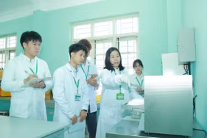 Hoạt động nghiên cứu khoa học tại Học viện Nông nghiệp Việt Nam.