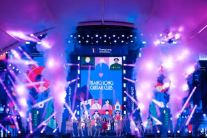 Đại nhạc hội chào tân sinh viên K37 của Trường ĐH Thăng Long.