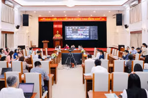 Toàn cảnh buổi tập huấn.