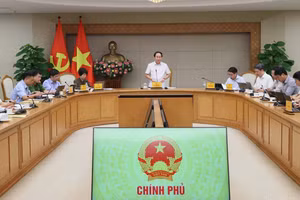 Toàn cảnh buổi làm việc. Ảnh: chinhphu.vn/Thu Sa.