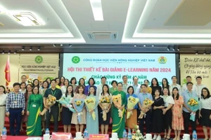 Học viện Nông nghiệp Việt Nam tổ chức Hội thi thiết kế bài giảng E-Learning