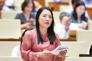 Đại biểu Quốc hội Trần Khánh Thu – Đoàn Thái Bình.