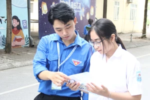 Thí sinh tham dự Kỳ thi đánh giá năng lực năm 2025 do Trường ĐH Sư phạm Hà Nội tổ chức.