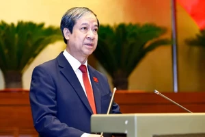 Bộ trưởng Bộ GD&ĐT Nguyễn Kim Sơn. (Ảnh: Doãn Tấn/TTXVN)