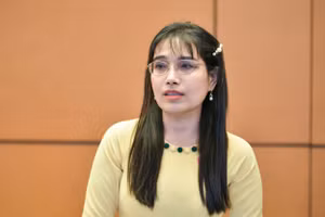 Đại biểu Châu Quỳnh Dao - Đoàn ĐBQH tỉnh Kiên Giang.