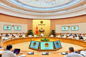 Cuộc họp về các đề án, dự án của Đại học Quốc gia Hà Nội - Ảnh: VGP/Thu Sa.