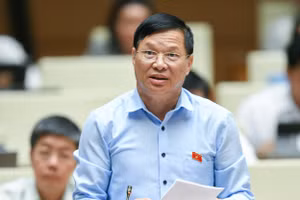 Đại biểu Quốc hội Trần Văn Tiến (Đoàn Vĩnh Phúc).