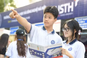 Học sinh tham gia Ngày hội tuyển sinh các ngành khoa học và công nghệ năm 2025. Ảnh: Dương Triều.