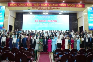 Lễ khai giảng khóa đào tạo đại học từ xa đợt 1/2025 của Trường ĐH Công đoàn.