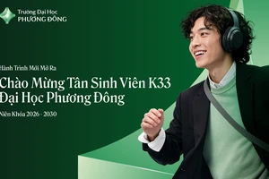Trường ĐH Phương Đông ra mắt hệ thống nhận diện thương hiệu mới