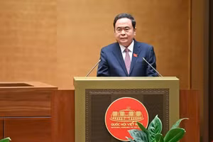 Chủ tịch Quốc hội Trần Thanh Mẫn phát biểu bế mạc Kỳ họp thứ 9, Quốc hội khóa XV.