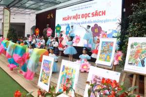 Ngày hội đọc sách năm học 2025–2026 của Trường tiểu học Vĩnh Tuy - ngày 21/4.