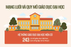Tổng quan về mạng lưới và quy mô giáo dục đại học