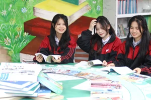 Học sinh Trường THPT Chi Lăng (Lạng Sơn).