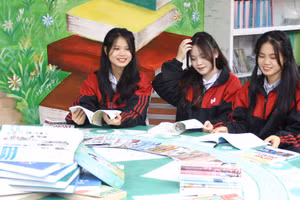 Học sinh Trường THPT Chi Lăng (Lạng Sơn).