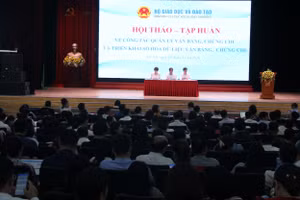 Toàn cảnh hội thảo.