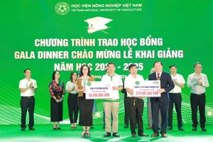  Các doanh nghiệp, nhà tài trợ cấp học bổng cho sinh viên Học viện Nông nghiệp Việt Nam. 