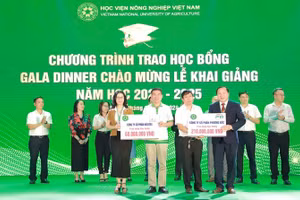  Các doanh nghiệp, nhà tài trợ cấp học bổng cho sinh viên Học viện Nông nghiệp Việt Nam. 
