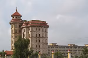 Trường ĐH Hà Hoa Tiên, Hà Nam. Ảnh: Hanam.gov.vn.