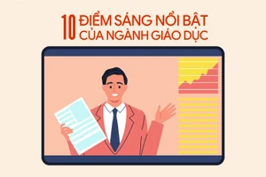 10 điểm sáng nổi bật của ngành Giáo dục