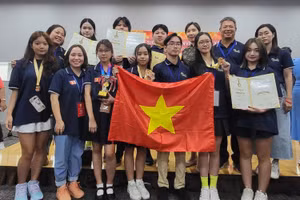 Các đội của Việt Nam tham dự triển lãm.