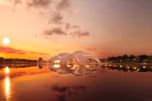 Phối cảnh Nhà hát opera Hà Nội.