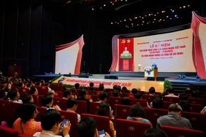 Toàn cảnh Lễ kỷ niệm.