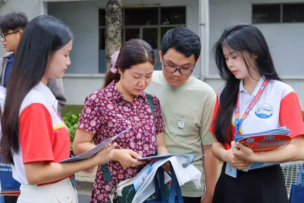 Hoạt động tư vấn tuyển sinh của Phân hiệu Trường Đại học Thủy lợi.