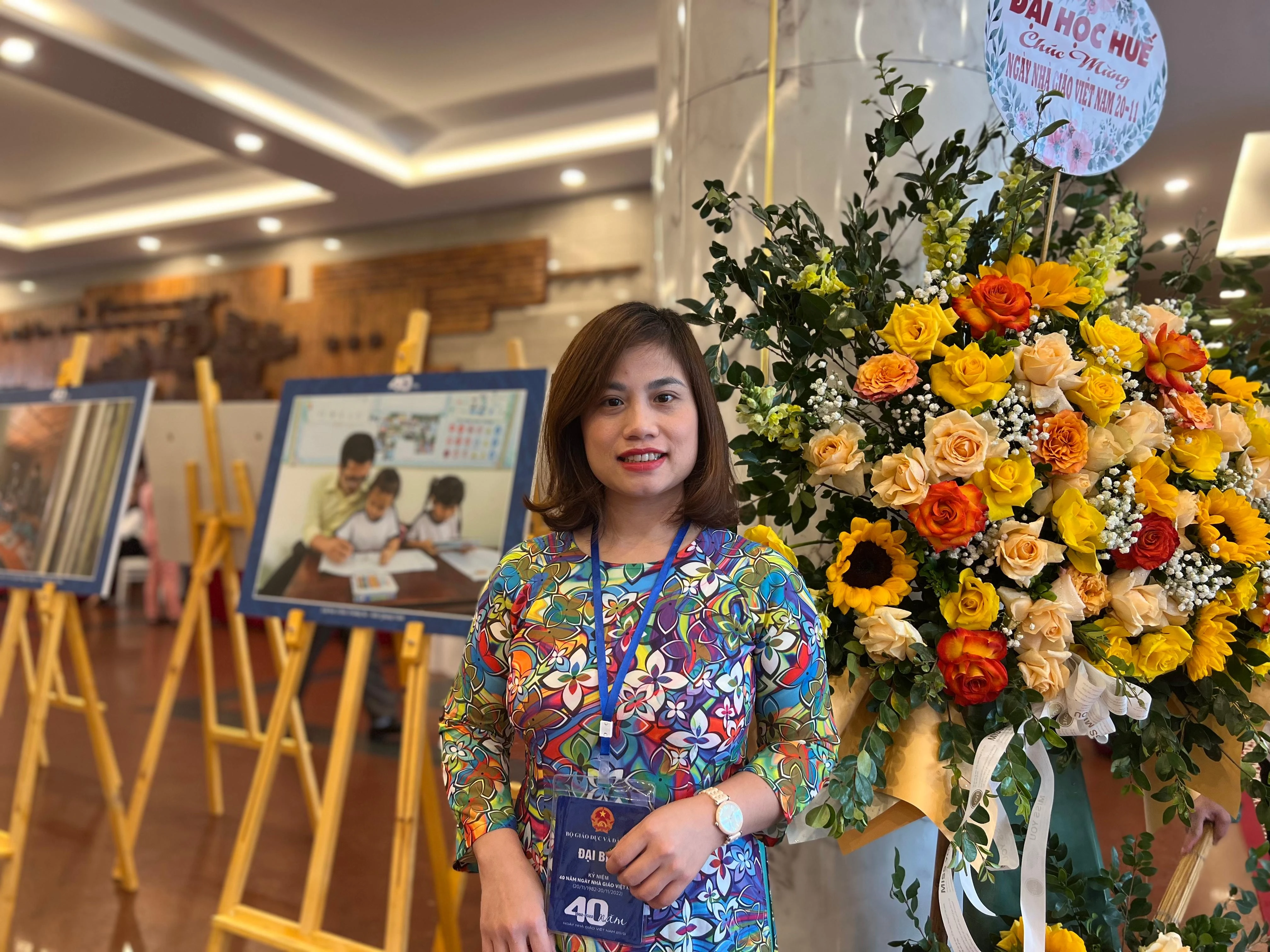 Cô giáo Nguyễn Thị Huyền Trang.