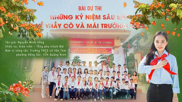 Vòng tròn ký ức từ mái trường thân yêu