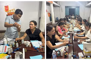 Học viên được hướng dẫn nhận biết, sử dụng thuốc thú y đúng cách trong chăn nuôi heo.
