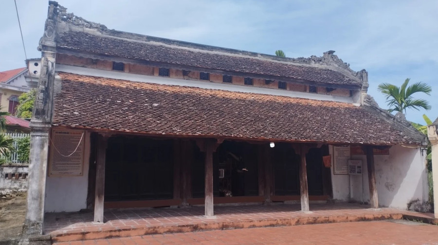 Nhà thờ Tiến sĩ Nguyễn Xuân Ôn tại quê hương Diễn Châu.