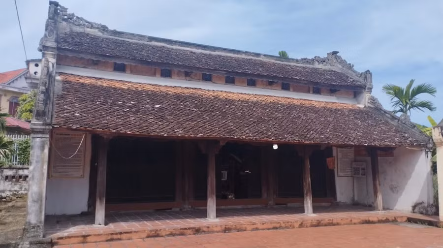 Nhà thờ Tiến sĩ Nguyễn Xuân Ôn tại quê hương Diễn Châu.