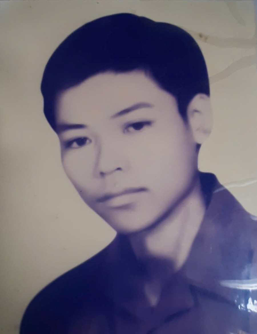 Binh nhất Trần Kế Hoàn. Ảnh chụp năm 1975 ở Củ Chi. cung-tien-ve-sai-gon-1.jpg