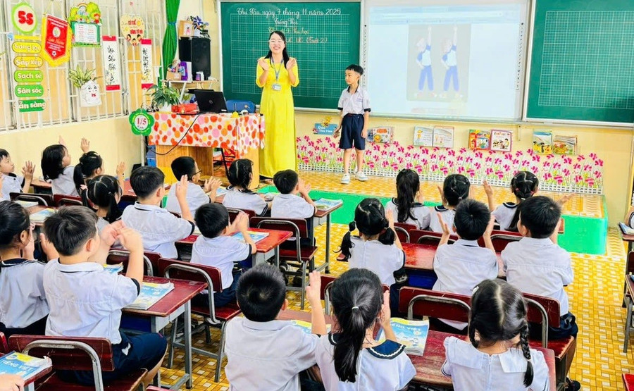 Cô Nguyễn Thị Thanh Thảo, giáo viên Trường Tiểu học Thuận Kiều (TP Hồ Chí Minh). Ảnh: NVCC