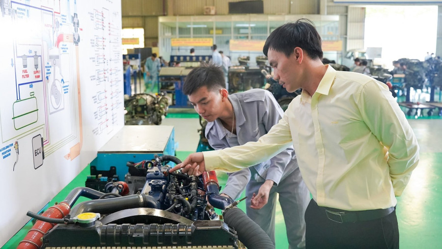 Dự thảo Luật Giáo dục (sửa đổi) bổ sung trung học nghề là một cấp học trong hệ thống giáo dục quốc dân. Ảnh minh họa: INT
