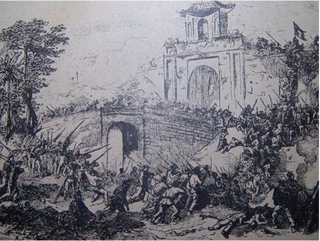 Trận thành Gia Định năm 1859, Phan Hiển Đạo cũng tham gia. Ảnh: ITN ca-doi-oan-khuat-vi-mot-loi-phe-5.jpg