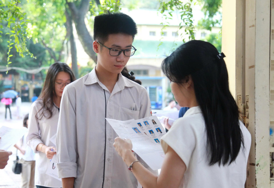 Thí sinh dự thi Kỳ thi tốt nghiệp THPT năm 2025. Ảnh minh họa: Lê Cường