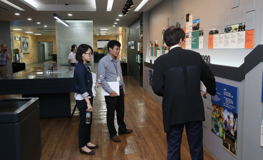 Giảng viên Khoa Vật lý - Kỹ thuật hạt nhân, Trường Đại học Đà Lạt tham gia đào tạo tại Viện Nghiên cứu năng lượng nguyên tử Hàn Quốc (KAERI). Ảnh tư liệu: DLU