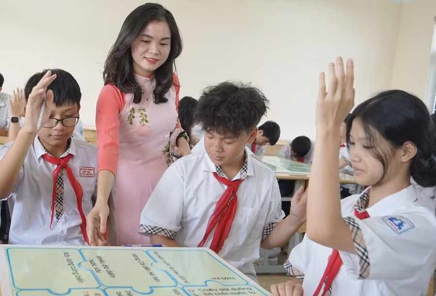 Thực hành sư phạm trong tuyển dụng giáo viên đánh dấu sự thay đổi tư duy căn bản trong chính sách nhân sự ngành Giáo dục. Ảnh: Xuân Phú