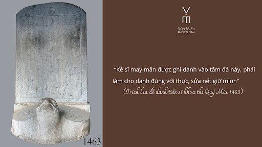 Khoa thi năm 1463 Đinh Thúc Thông đỗ cùng với những danh sĩ nổi tiếng như Lương Thế Vinh, Nguyễn Đức Trinh, Quách Đình Bảo. Ảnh: Văn Miếu - Quốc Tử Giám. chuyen-hai-vi-hoang-giap-tung-phai-di-lam-thue-tru-no-1.png