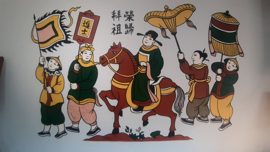 Nguyễn Quang Tán vinh quy bái tổ nhưng bị quê hương gièm pha, ngăn cản - ông đành sang tá túc tại làng Xà. Ảnh minh họa: INT.