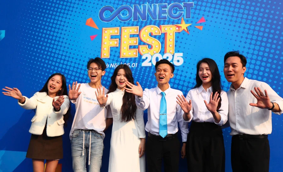 Các bạn trẻ tham gia Connect Fest 2025. Ảnh: INT