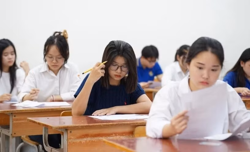 Thí sinh dự thi tốt nghiệp THPT 2025. Ảnh minh họa: Xuân Phú