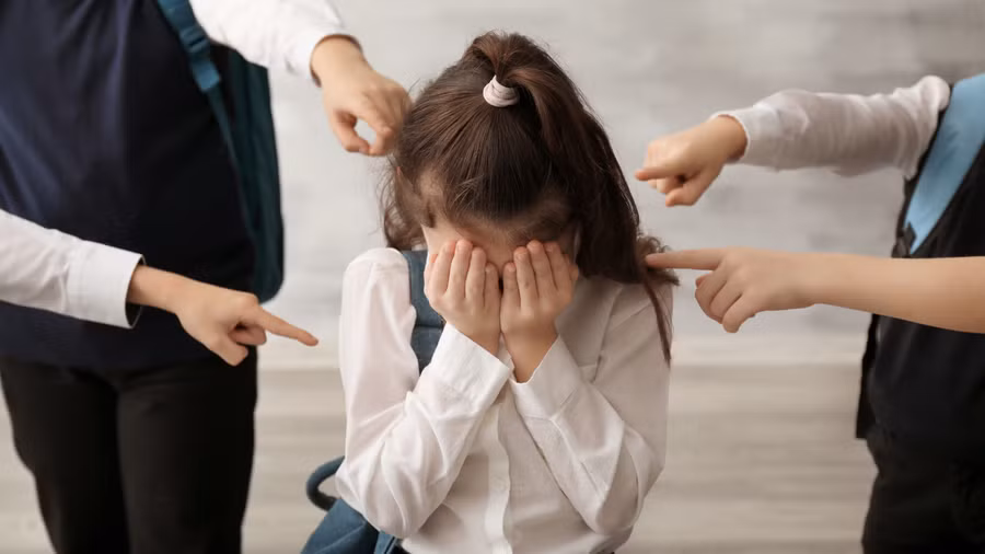 Nạn nhân của bạo lực học đường thường có những biểu hiện lầm lì, ít nói, mất tự tin. Ảnh minh họa.