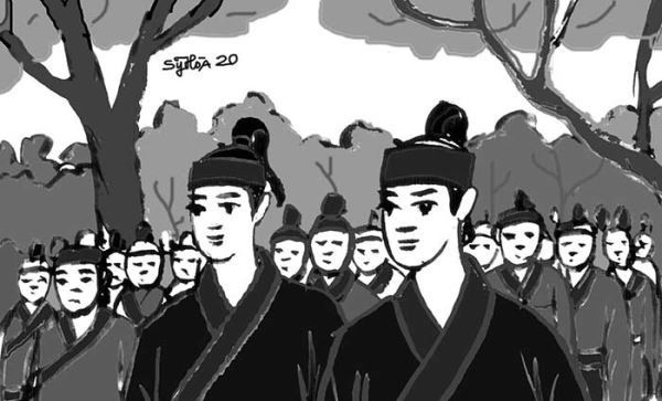 Trần Quý Cáp là một trong 6 học trò nổi bật của Đốc học Trần Đình Phong tại trường Thanh Chiêm. Ảnh: ITN