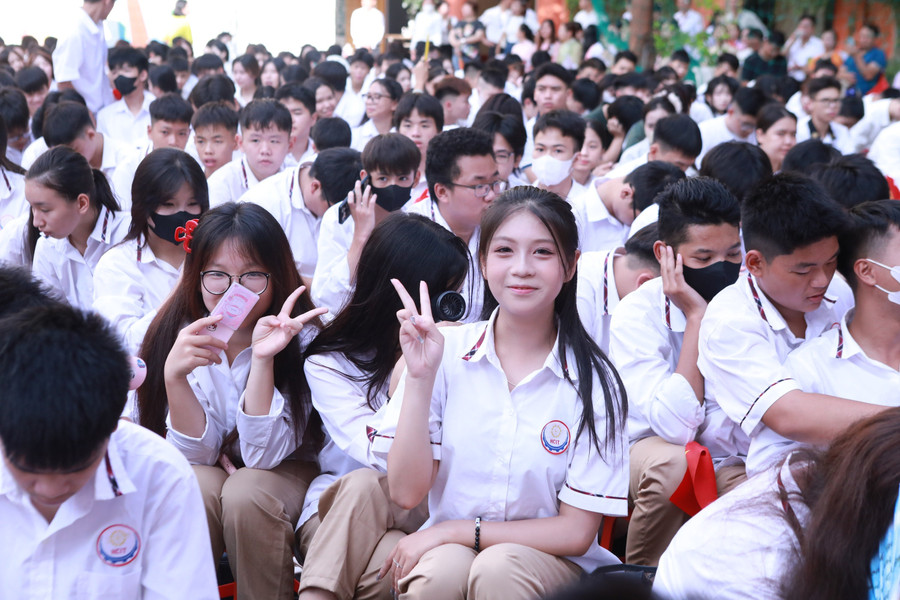 Học viên tại Trường Cao đẳng Công Thương Hà Nội. Ảnh: Đình Tuệ