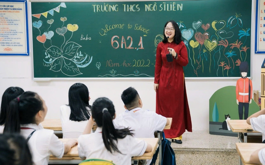Một lớp học của Trường THCS Ngô Sĩ Liên (Cửa Nam, Hà Nội). Ảnh: NVCC co-hoi-moi-van-hoi-moi-cho-giao-duc-2.jpg